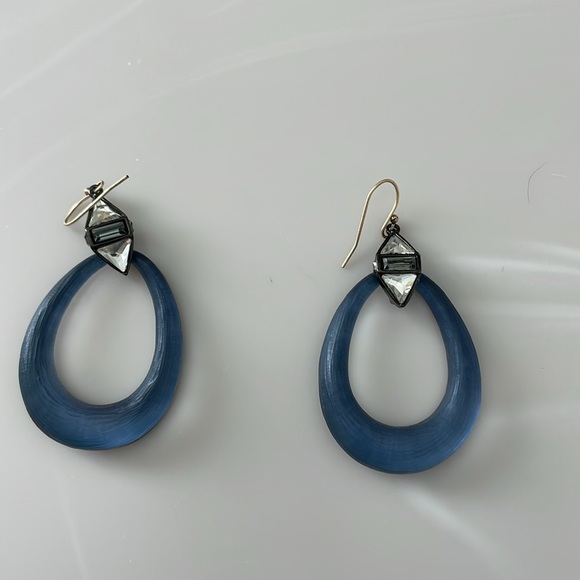 Alexis Bittar vintage pierced earrings.Lovely! - Picture 3 of 3